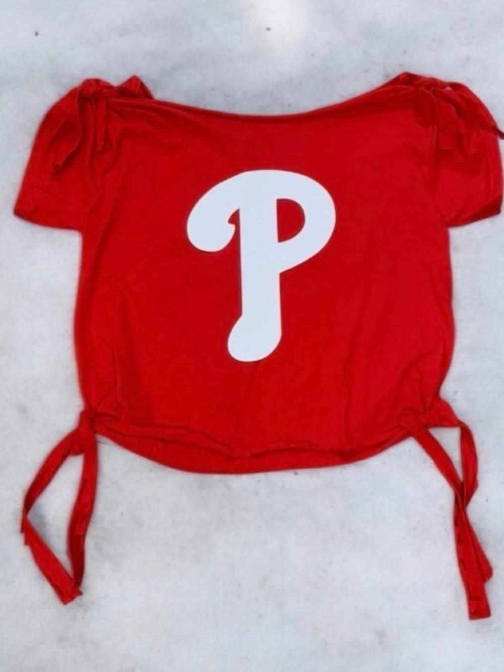 Phillies off the shoulder shirt